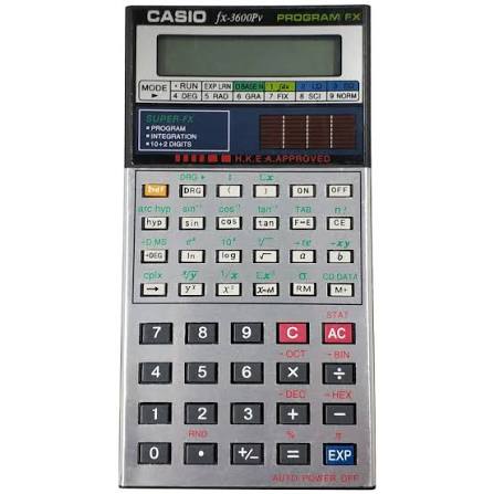 کاسیو ماشین حساب مدل fx_3600pv