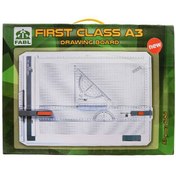 فابل تخته رسم مهندسی با گونیا و پایه first class