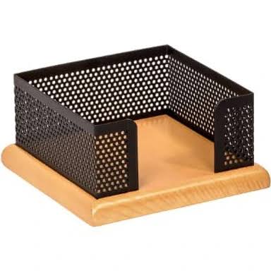 جا کاغذ یادداشت چوب فلز کد ww04