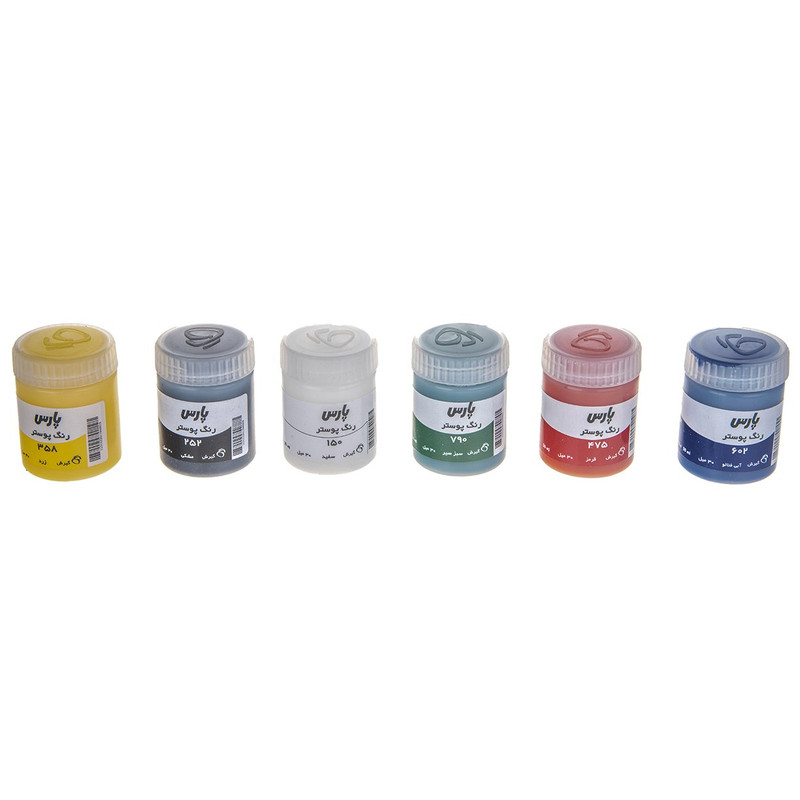 پارس گواش 6 رنگ