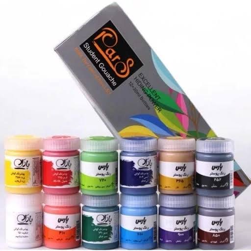 پارس گواش 12 رنگ