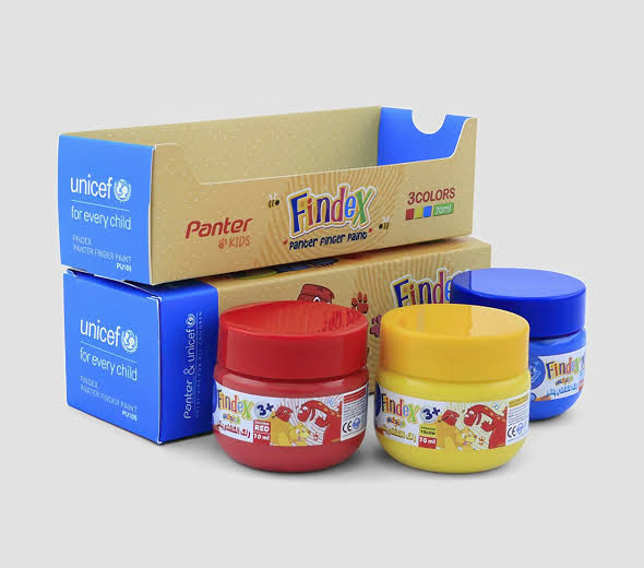 پنتر رنگ انگشتی 3 رنگ یونیسف