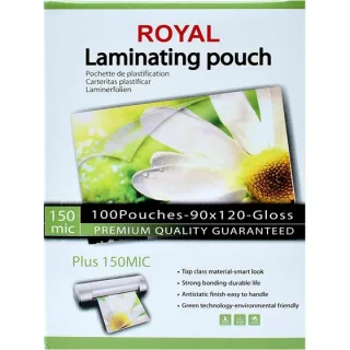 رویال طلق پرس 125 میکرون سایز 120*90