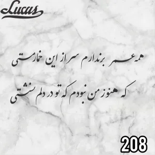 ویلسون حروف کالی گرافی  208